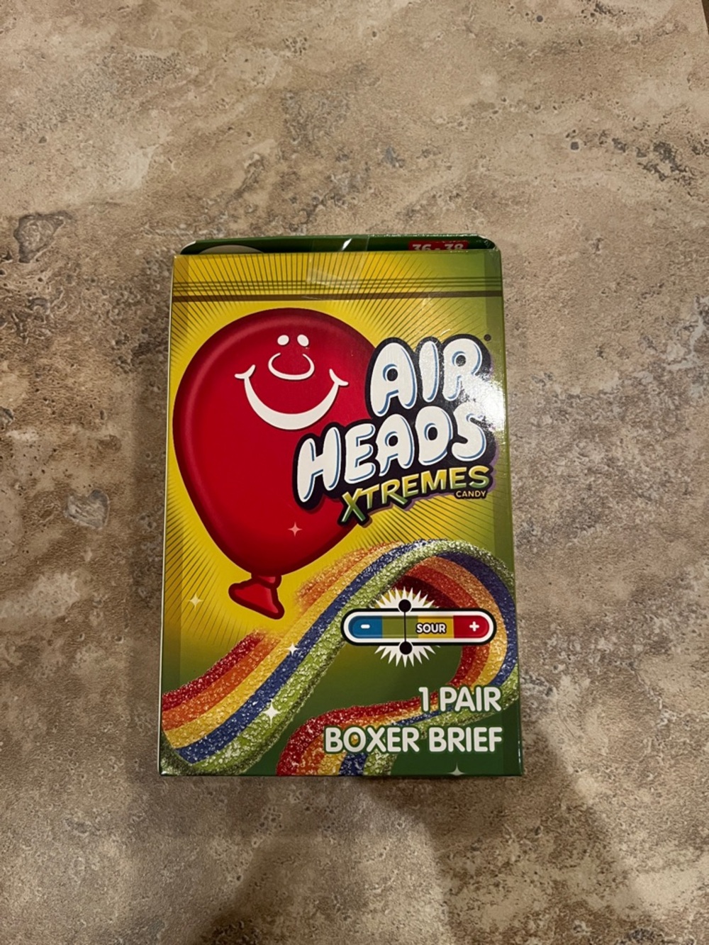 Airheads Xtremes Boxer Brief - Green with Rainbow